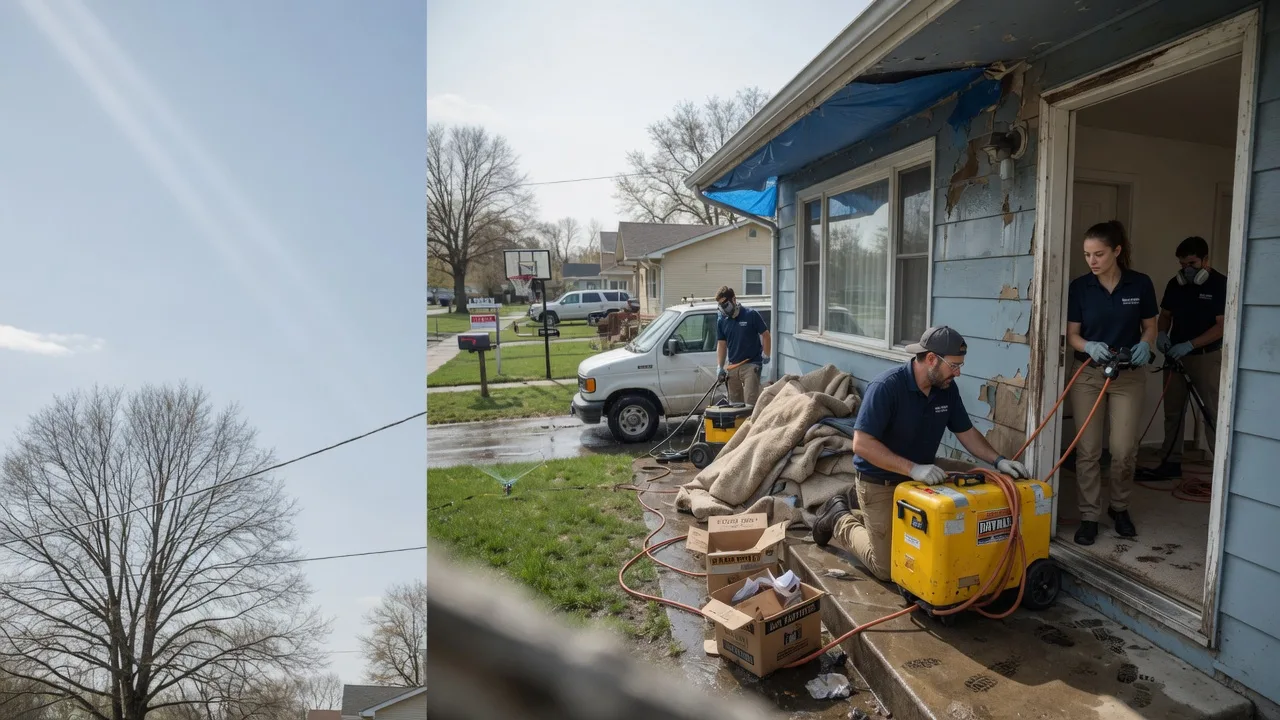 Basement Flood Cleanup in Bremond, TX near me